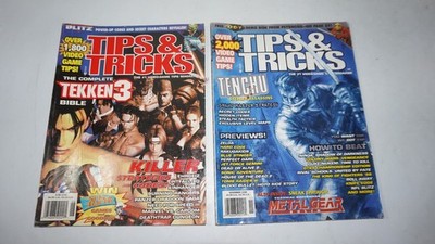 Tips & Tricks Magazine June November 1998 Lot  Tekken 3 Tenchu