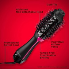 New REVLON One-Step Volumizer Enhanced 1.0 Hair Dryer and Hot Air Brush US