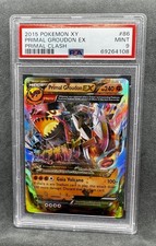 Primal Groudon EX (Omega) 86/160 XY - Primal Clash Holo Graded PSA 9