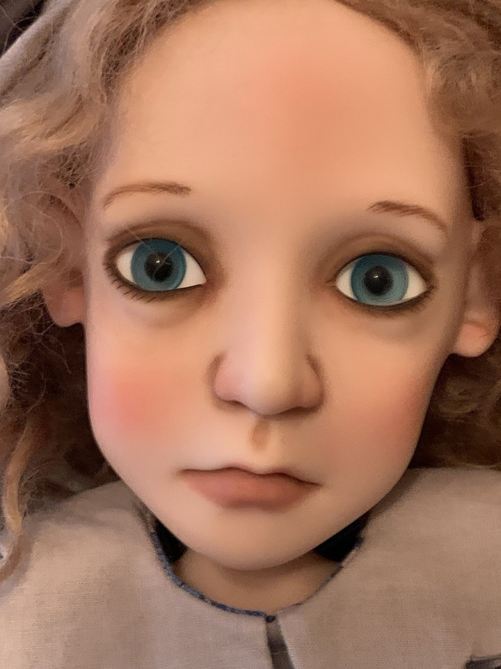 BEAUTIFUL OOAK ARTIST CONNIE LOWE BIG RUTH BJD ORIGINAL DOLL with COA ...