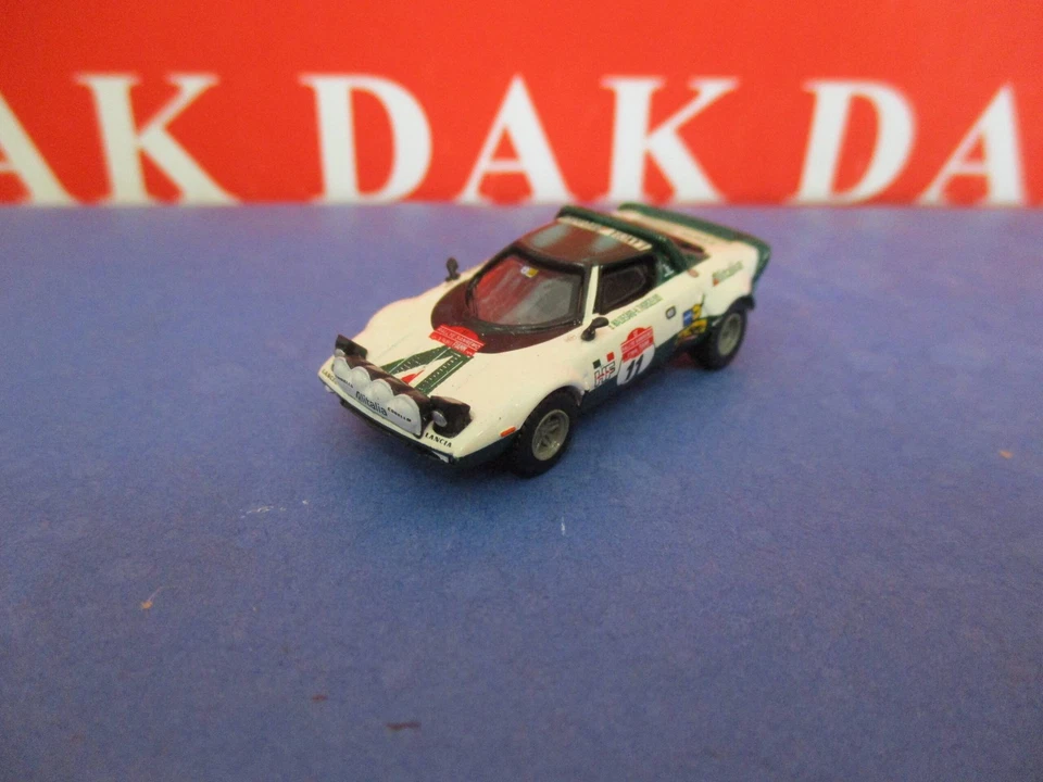 1/87 Modellino Auto Lancia Stratos Rally Sanremo 1975 B. Waldegard by Brekina - Immagine 4 di 4