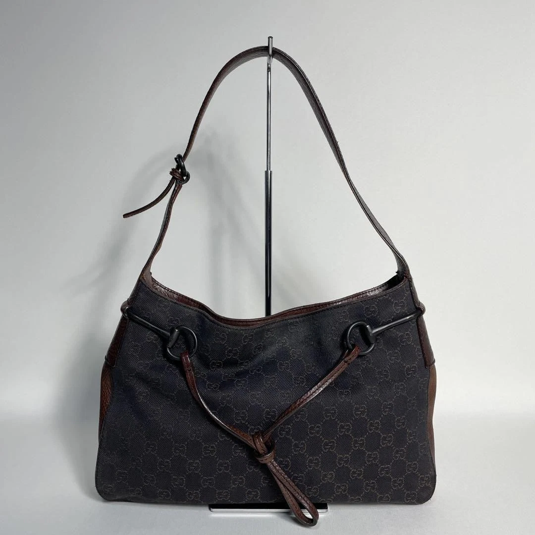 2503 94 Gucci GG sac à bandoulière en toile marron #PG13DD