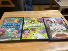 Bubble Guppies 3 DVD Puppy & The Ring & Animals Everywhere Cartoon Family Nick