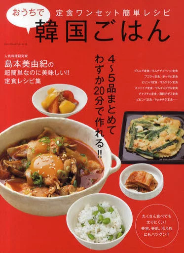 Bestsellers Home Economics Korean Food Cookbook Mook 2011 Japanese Book Used