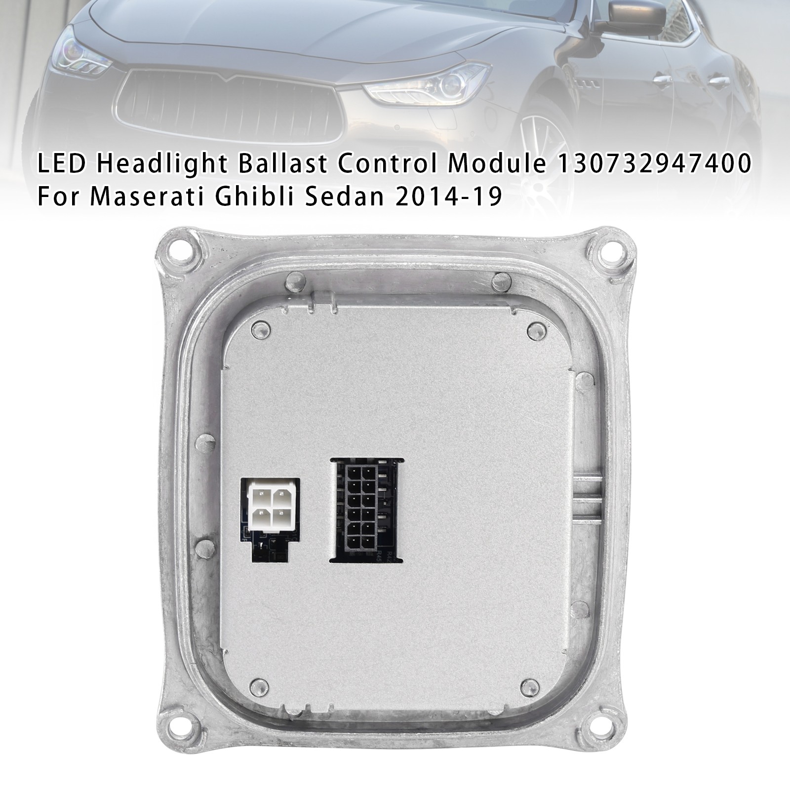 LED Headlight Ballast Control Module 130732947400 Fits Maserati Ghibli Sedan