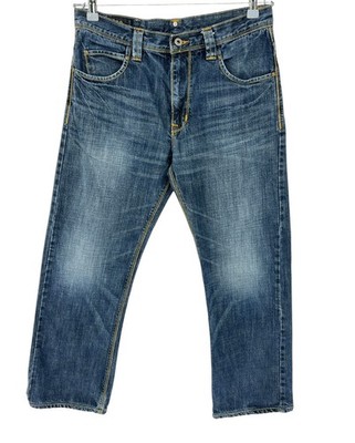 LEE Herren Denim Gerade Passform Jeans Größe W33 L29