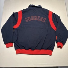 Stall & Dean Gunners Varsity Jacket Mens 3XL Navy St Louis Bomber NFL Football