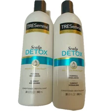 2 X Tresemme Scalp Detox Hyaluronic Purifying & Rebalances Conditioner 20fl OZ