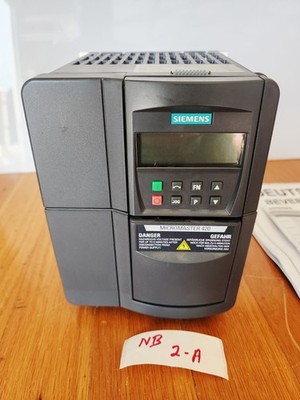 Siemens 6SE6420-2UC21-5BA1 MicroMaster 420 Frequency Converter