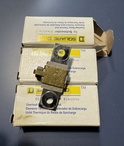 Three 3 Square D B56 Overload Thermal Relays