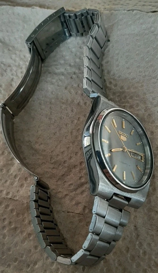 Vintage Seiko 5 Automatik Herrenuhr Damenuhr - Bild 3 von 4