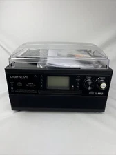 DIGITNOW Model M503 Bluetooth CD Turntable Cassette AUX In Stereo Player