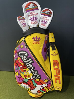 Callaway 2021 championship tour bag Royal St. George's Extremely