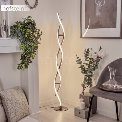LED dimmbare Wohn Schlaf Zimmer Leuchten Stand Steh Lampen Beleuchtung modern