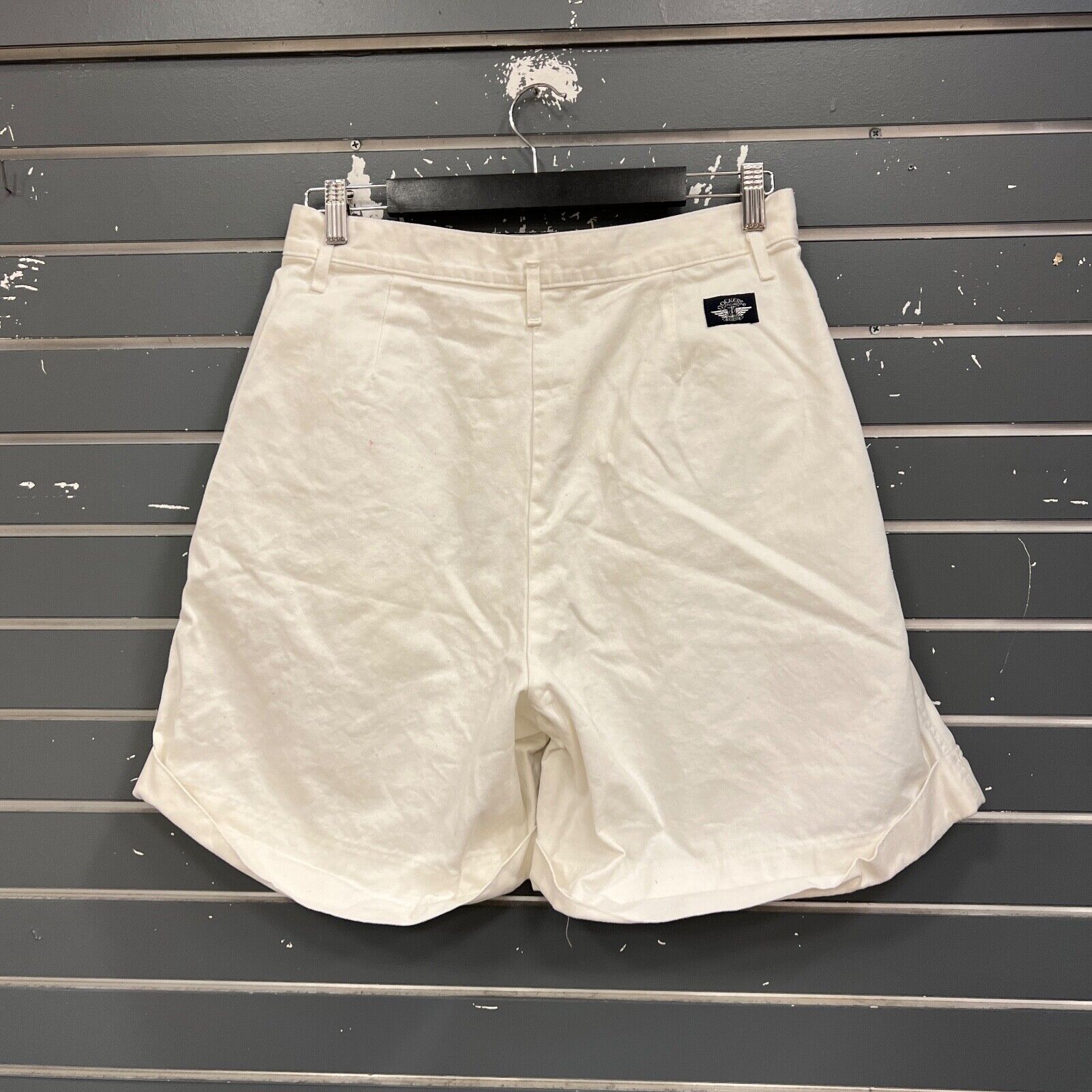 Vtg Dockers Dress Shorts White Womens Sz 16 - image 2