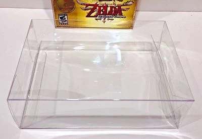 RETROPROTECTION 1 Box Protector For ZELDA SKYWARD SWORD Nintendo Wii Wiimote (FITS NTSC ONLY!)