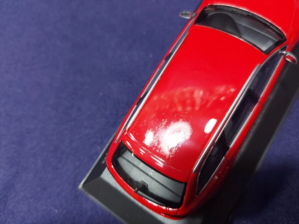 Audi RS6 Avant 2007 Rosso Misano 1:43 Minichamps In Box - Immagine 3 di 4