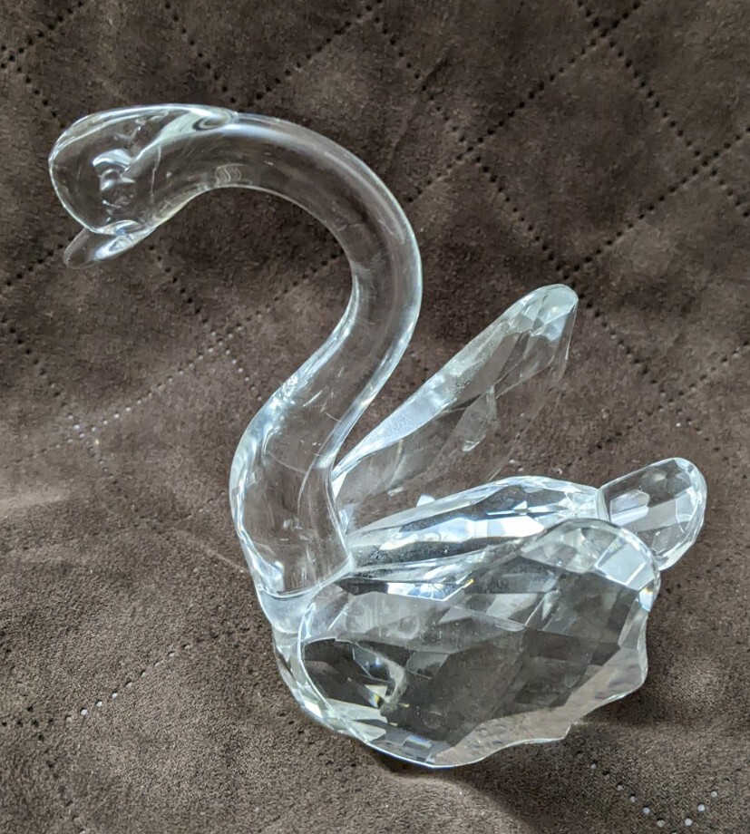 SORELLE Clear Crystal Swan | eBay