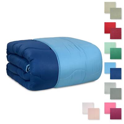 Laura Blasi Einzeldecke Winterdaunendecke 1-Sitzer Double Face Boa 4474
