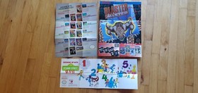 Nintendo NES Insert Promo Promotional Bubble Bobble Acclaim KOEI Game Posters