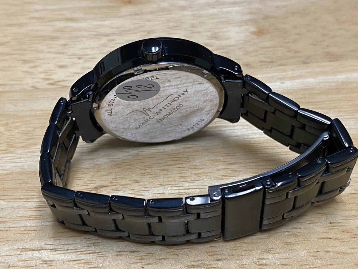 marc anthony black watch