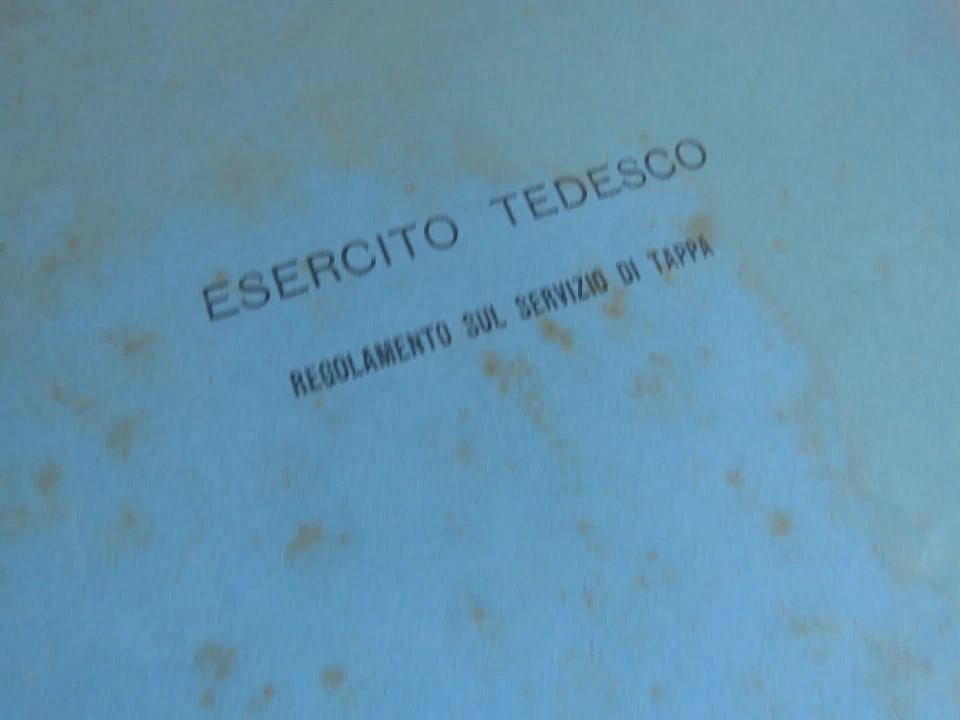 LIBRO 1911 ESERCITO TEDESCO SERVIZIO DI TAPPA SCUOLA DI GUERRA REGIO ESERCITO WW - Immagine 3 di 4