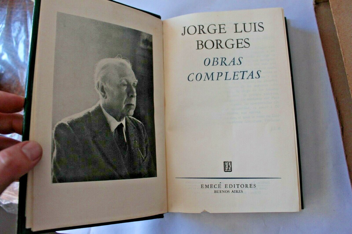 洋書 BORGES CUENTA BUENOS AIRES Jorge Luis Borges. Obras Completas. 1923, 1972. 1º edición