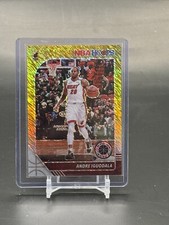 2019 Panini Hoops Premium Andre Iguodala Gold Shimmer Prizm /8 Warriors Heat