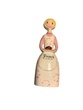 Vintage Rare Pandora Products Japan Figural Lady French Dressing Cruet 7.5”