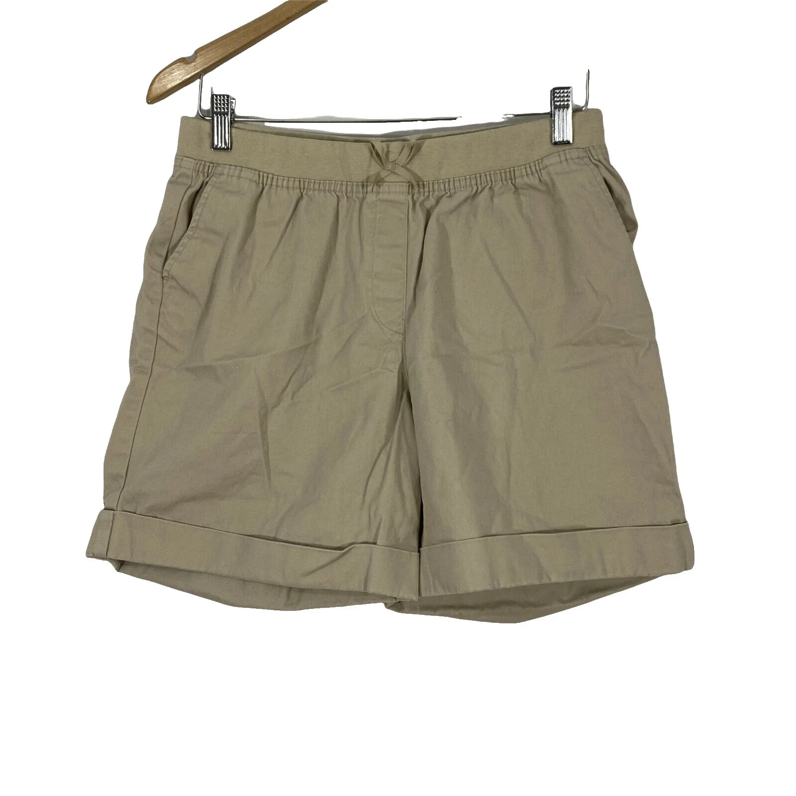 IZOD Solid Plus Size Shorts for Women