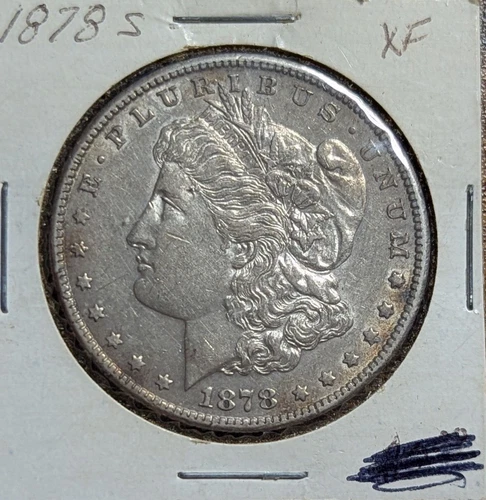 1878-S Morgan Silver Dollar XF!