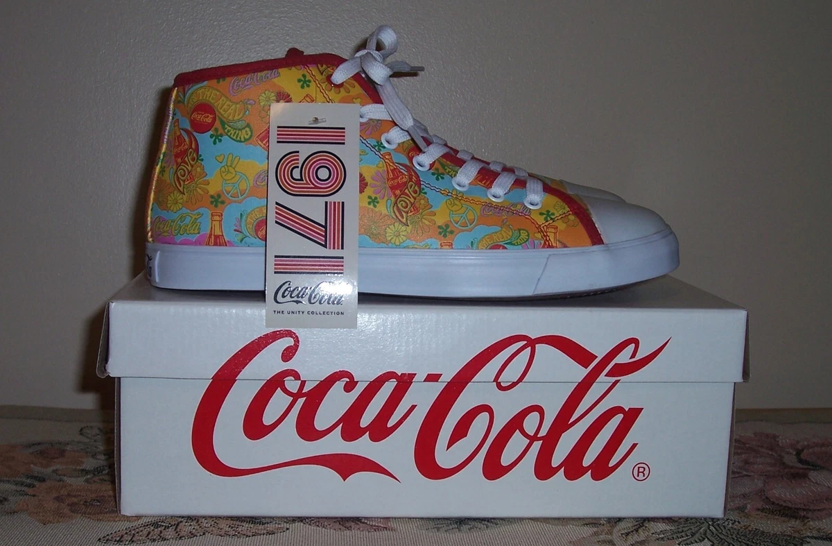 Rare Coca Cola 1971 Unity Collection shoes US8 Rare NEW Coca Cola 1971 Unity Collection shoes US 5.0 Mex  main image 3