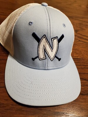 N Crossed Bats The Game Brand Mesh  Adjustable  Baseball Hat Cap 
