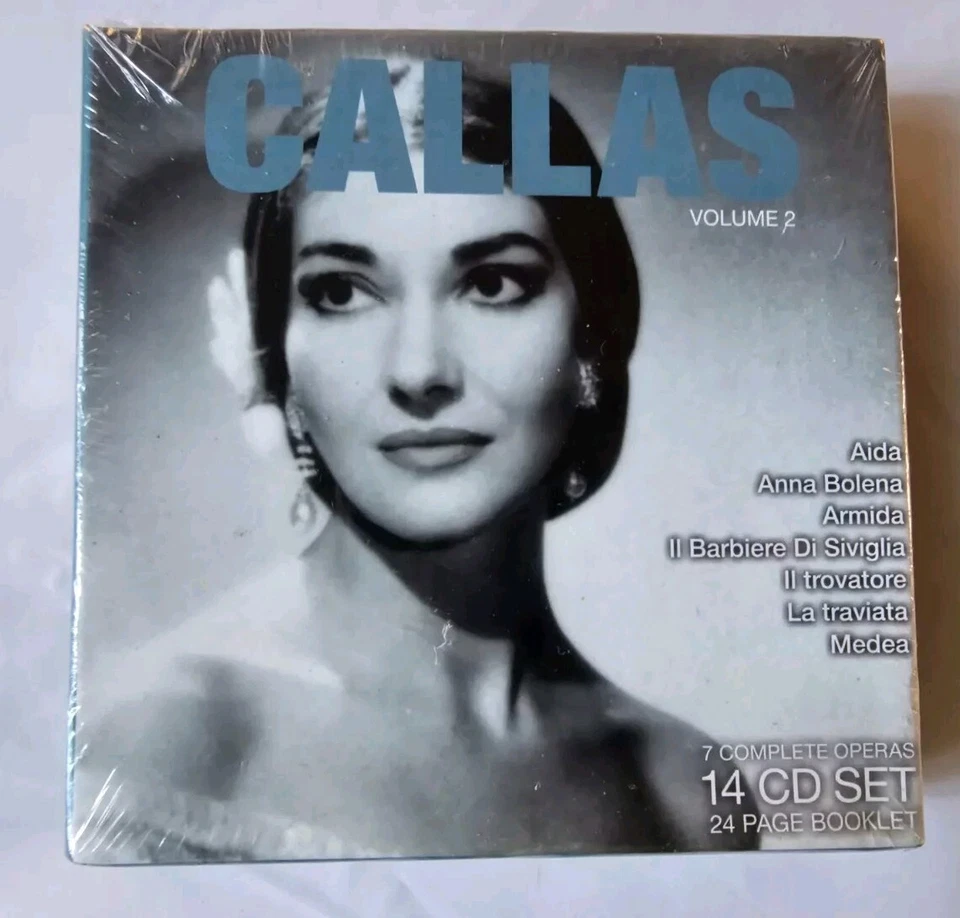LEGENDARY PERFORMANCES OF CALLAS Volume 1 & 2 Boxed CD Sets Maria Callas SEALED - Image 3 of 4