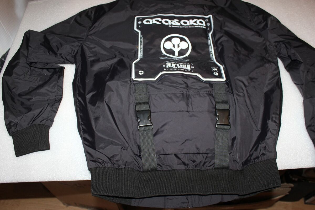 CYBERPUNK 2077 Arasaka bomber jacket GADGETS NEW S SIZE CYBERPUNK 2077 Arasaka bomber jacket GADGETS NEW S SIZE