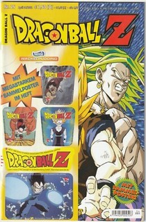 ✪ DRAGON BALL Z #25 Stickers Carlsen 2002 MANGA COMIC BOOK MINT Excellent Z0 1