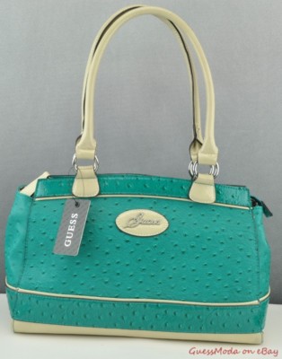 Sac à Main GUESS SATCHEL Rebel Stud – Blanc, Cuir Synthétique, Taille Medium, Neuf Avec étiquettes