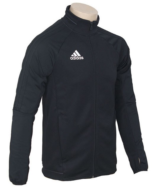 Adidas Men TIRO 17 Full-Zip Jacket Black Training Running Top Jackets BJ9294 | eBay
