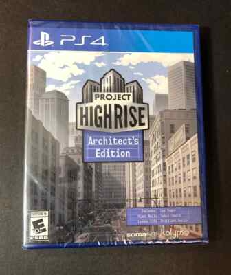 Project Highrise [ Architect's Edition ] - Playstation 4 PS4 - New Sealed