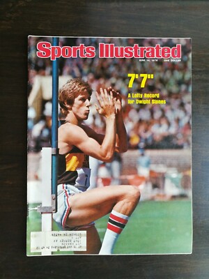 Sports Illustrated June 14, 1976 - High Jump Dwight Stones - Golf Bobby Jones