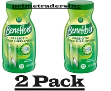 2 Pack - Benefiber Daily Prebiotic Fiber Supplement Powder, Unflavored, 28.9 oz.