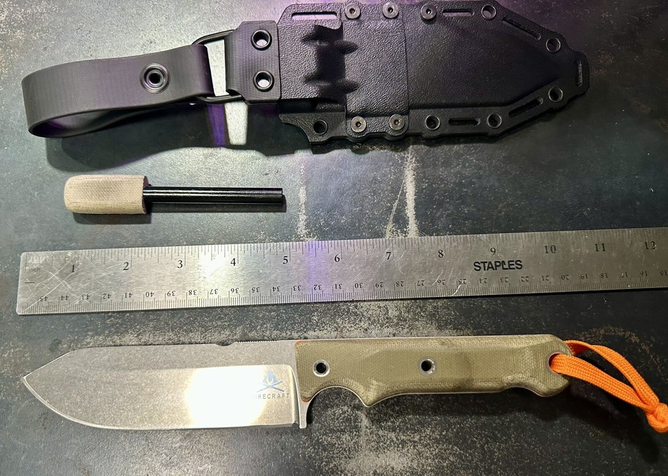 White River Knives Firecraft FC5 Fixed Blade Knife 5in S35VN Steel