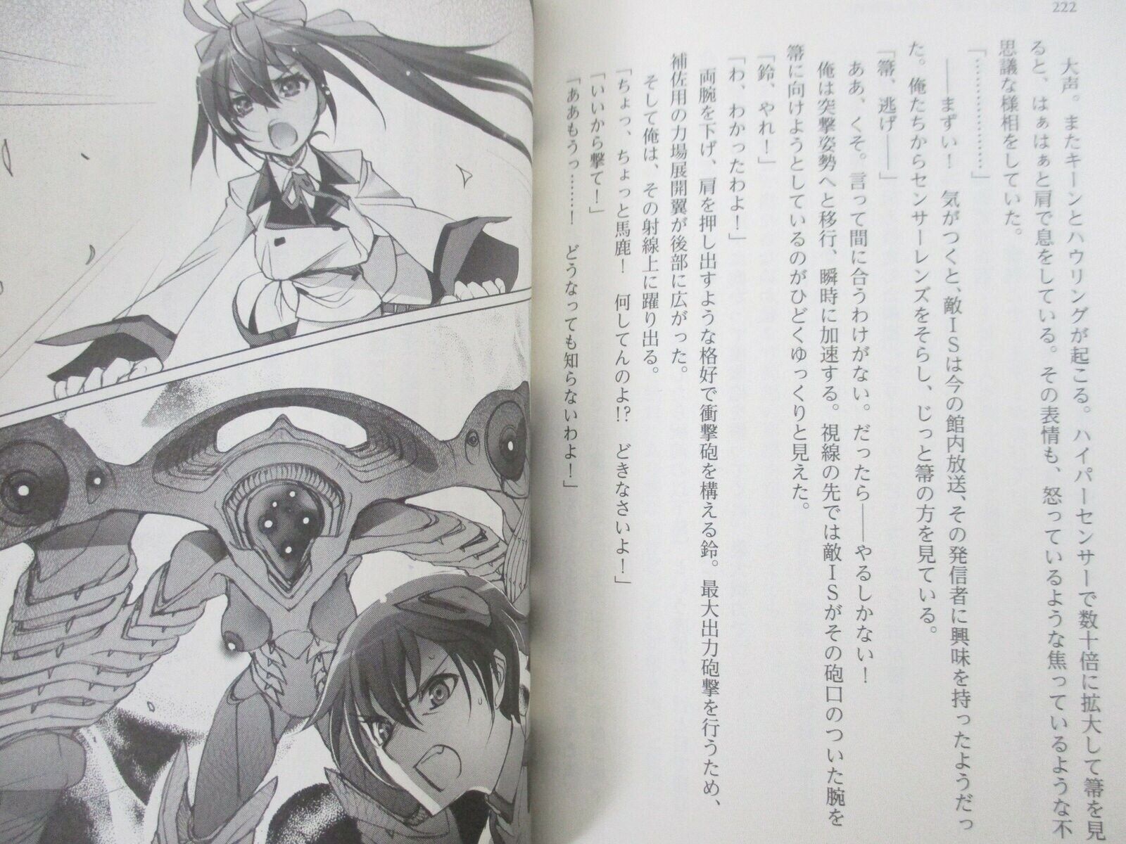 IS INFINITE STRATOS Ltd Novel IZURU YUMIZURU Japan Book Booklet