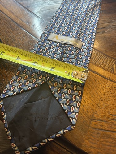 AQUASCUTUM HIGH END DRESS SUIT DESIGNER NECKTIE TIE FREE SHIPPING - Picture 4 of 4