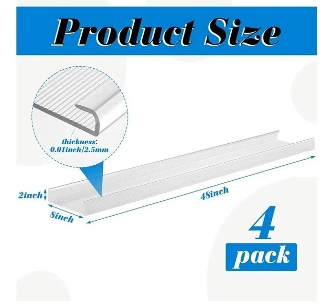 Lithonia Lighting 4 pies Lente envolvente de repuesto Foto 2 de 4