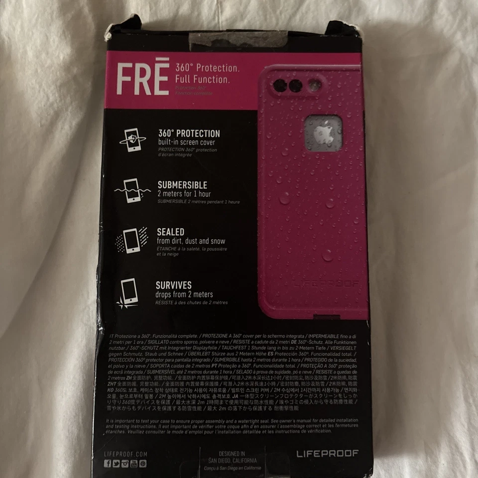 Lifeproof Case for iPhone 7 Plus. FRĒ SERIES. New in open box. - image 4 of 4