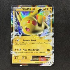 Pokémon TCG Pikachu EX Promo Holo XY174 XY Basic 130 HP  on eBay