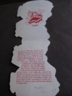 1949 vintage greeting card FAIRY TALE CARD Goldilocks (Read Description) — photo 5
