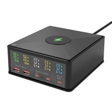 868H 160W 5-Port High Power USB Charger Station Intelligent Power Distribution
