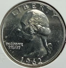 1962 25C (Proof) Washington Quarter. Free Shipping